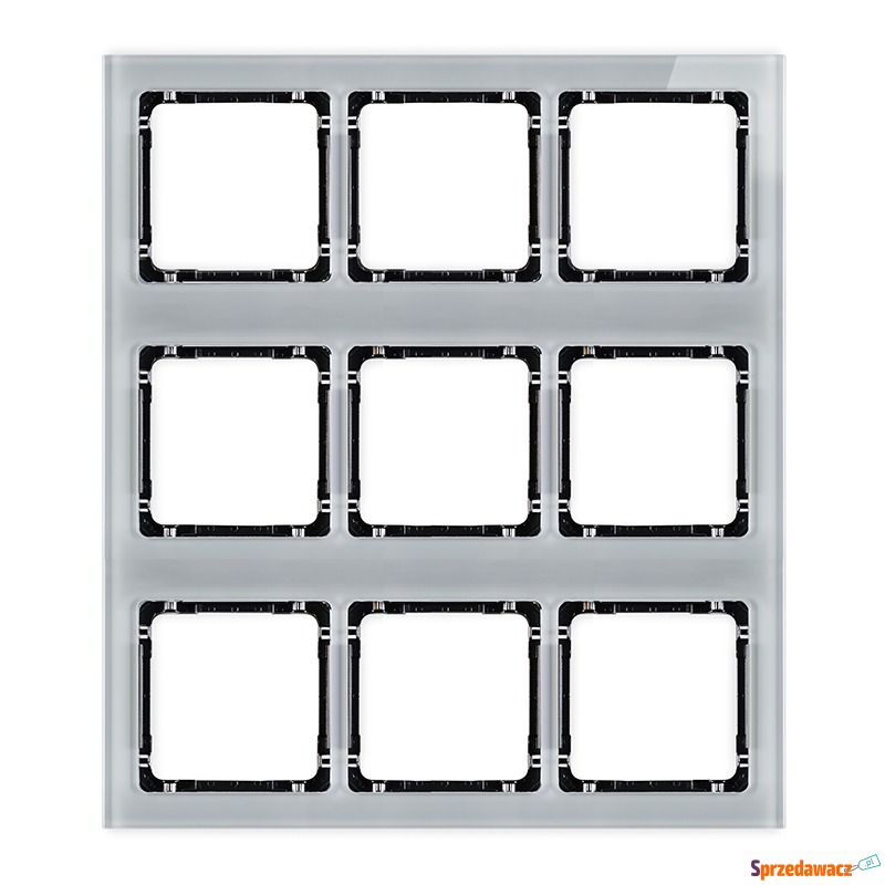 Ramka dziewięciokrotna Karlik Deco 15-12-DRSM-3x3... - Przełączniki, włączniki - Chorzów