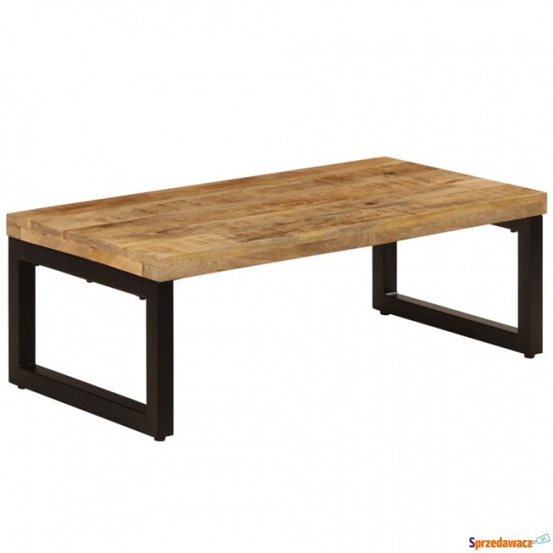 Stolik kawowy 110x50x35 cm lite drewno mango i... - Stoły, stoliki, ławy - Inowrocław