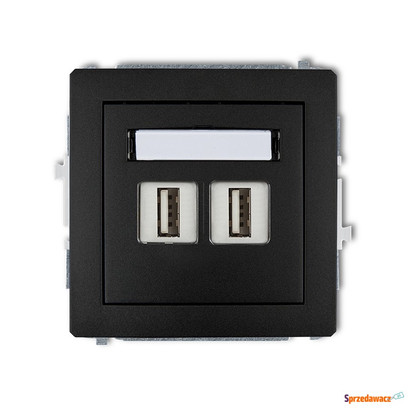 Gniazdo USB-AA Karlik Deco 12DGUSB-6 podwójne... - Gniazda - Grudziądz