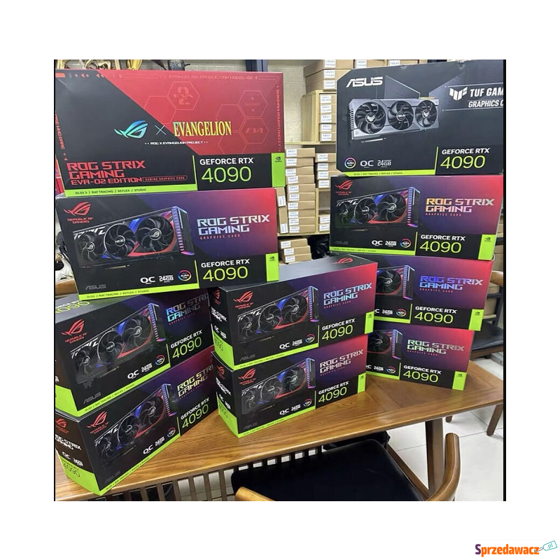 Nowy, Karta graficzna, GeForce RTX 4090, RTX 4080,... - Pozostały sprzęt kom... - Warszawa