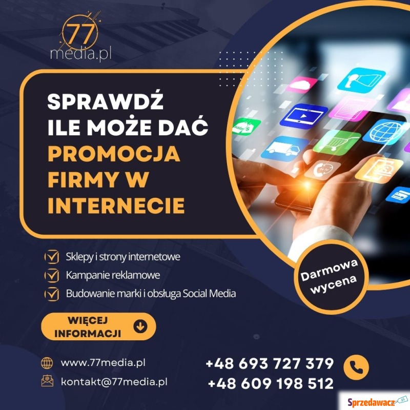 Promuj firmę w internecie - zyskaj klientów i... - Reklama, marketing - Wrocław