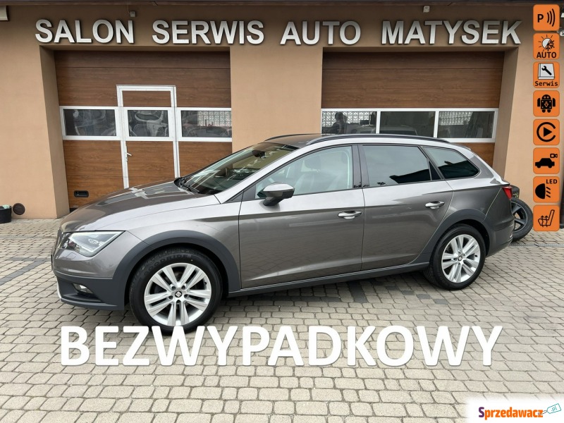 Seat Leon - 1,4 125KM  X-Perience  Rej.2017r - Samochody osobowe - Orzech