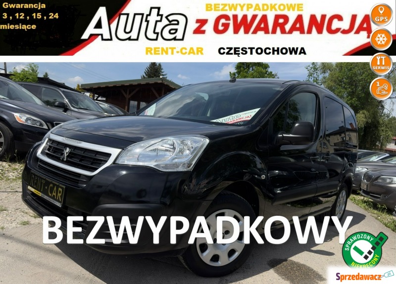 Peugeot Partner - Tepee 1.6 HDi OPŁACONY Bezw... - Samochody osobowe - Częstochowa