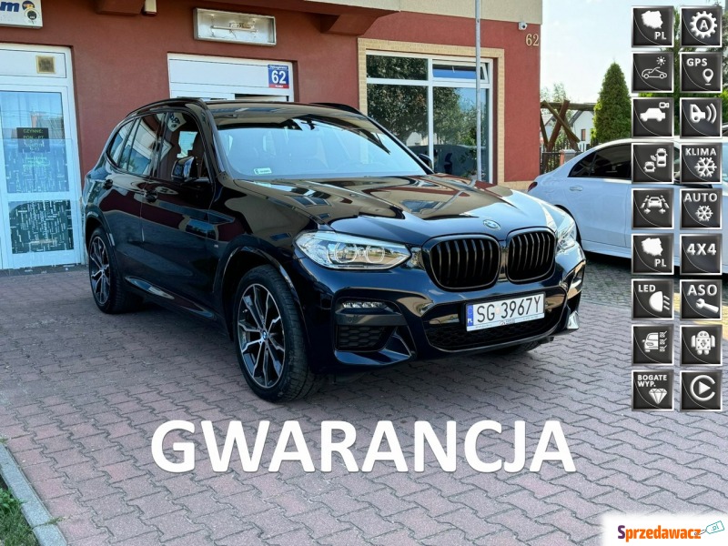 BMW X3 - X3 - 520d PL Salon-ASO-FV23%-Niski przebieg* - Samochody osobowe - Rumia