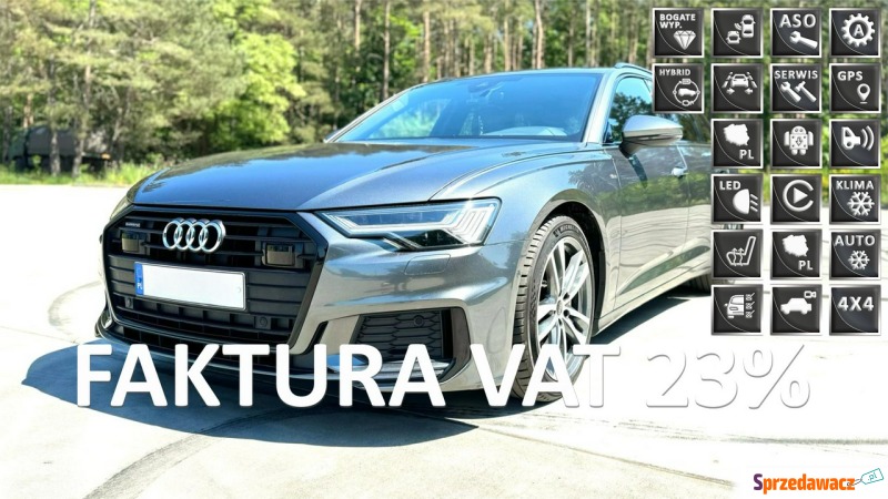 Audi A6 - PL Salon Serwis ASO FV23% - Samochody osobowe - Rumia