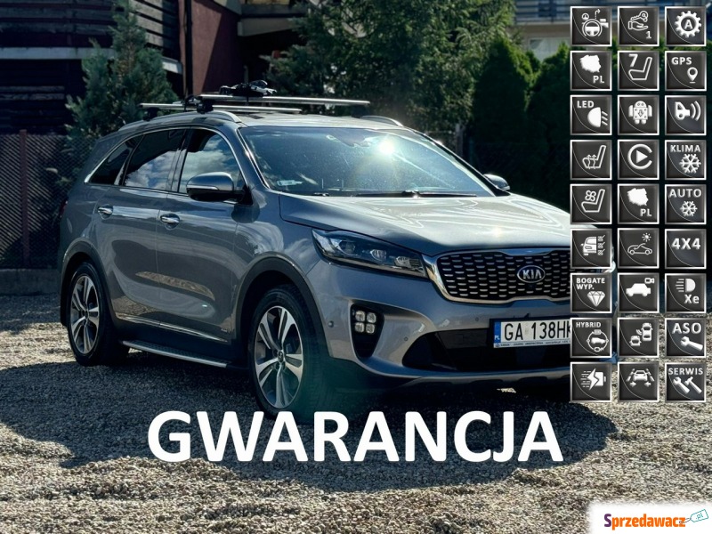 Kia Sorento  SUV 2018,  2.0 diesel - Na sprzedaż za 114 900 zł - Rumia