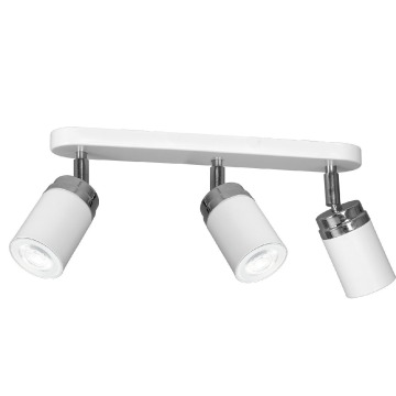 Luminex Reno 5138 listwa plafon lampa sufitowa spot 3x8W GU10 biały chrom