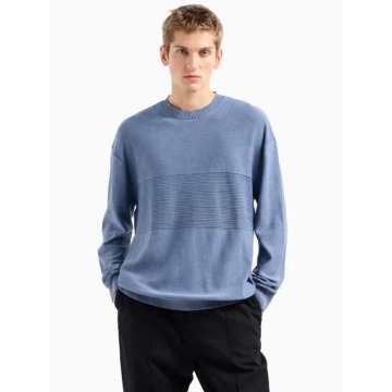 
Sweter męski Armani Exchange 6DZM6J ZMQ7Z niebieski
