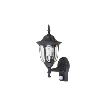 Rabalux Milano 7837 kinkiet lampa ścienna ogrodowa IP43 1x60W E27 czarny