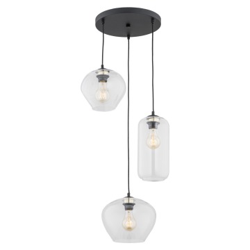 Argon Kalimera 1431 lampa wisząca zwis 3x15W E27 przezroczysta