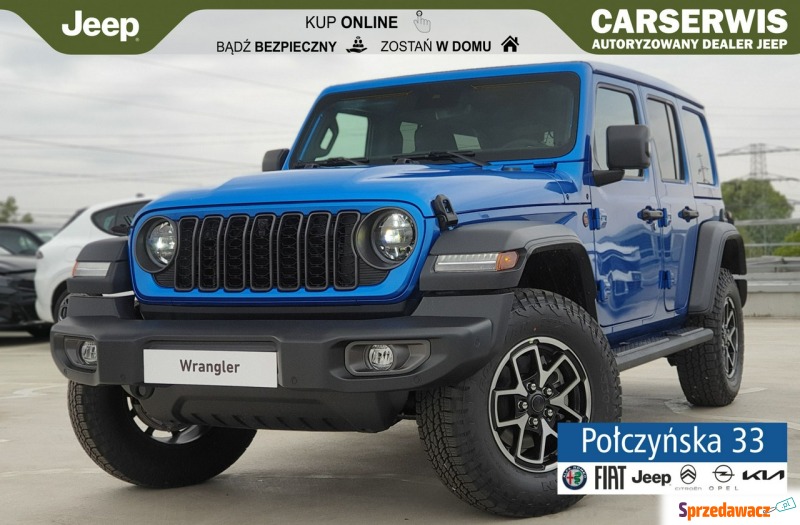 Jeep Wrangler - Rubicon 2.0 Turbo 272 KM ATX 4WD... - Samochody osobowe - Warszawa