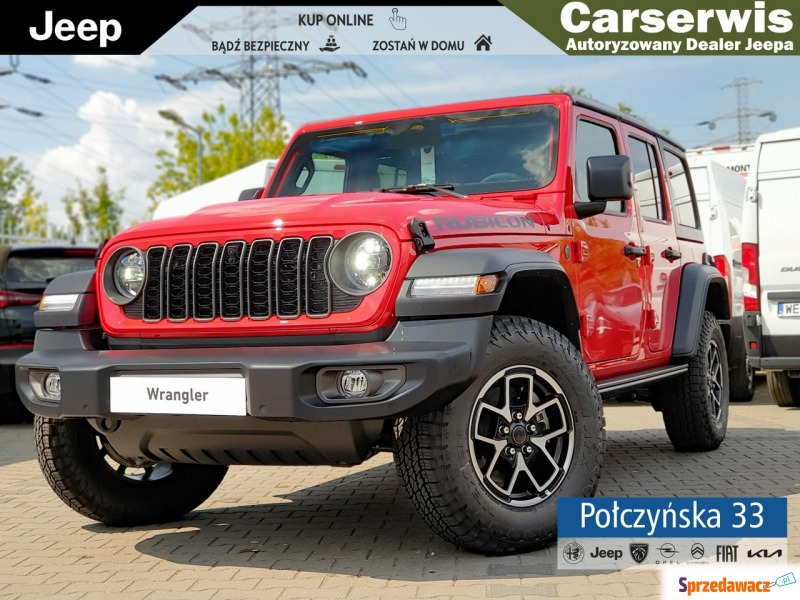 Jeep Wrangler - Rubicon ICE 2.0 Turbo 272 KM ATX... - Samochody osobowe - Warszawa