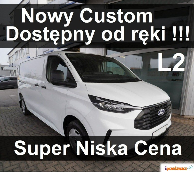 L2 Nowy Ford Custom 136KM L2  Dostępny od ręki... - Dostawcze i ciężarowe - Szczecinek