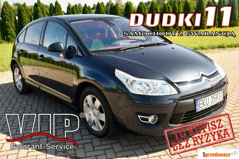 Citroen C4 - 1,6benz DUDKI11 Klimatronic 2 str.... - Samochody osobowe - Kutno