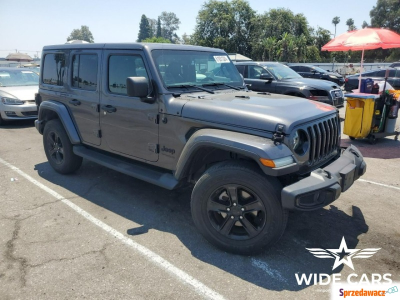 Jeep Wrangler - Unlimited Sahara 3.6 V6 - Samochody osobowe - Sękocin Nowy