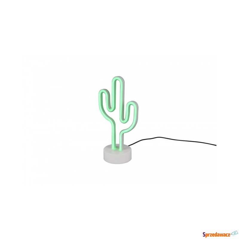 Trio CACTUS R55220101 lampka stołowa neon kaktus... - Lampy stołowe - Zielona Góra