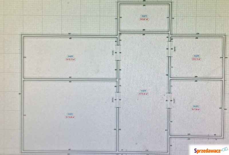 Mieszkanie trzypokojowe Wrocław - Stare Miasto,   47 m2, parter - Sprzedam