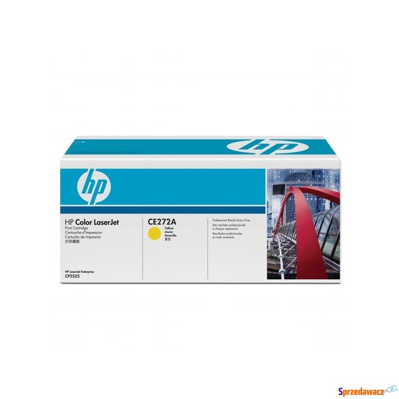 HP oryginalny toner CE272A, yellow, 15000s, 650A,... - Tusze, tonery - Tarnowskie Góry