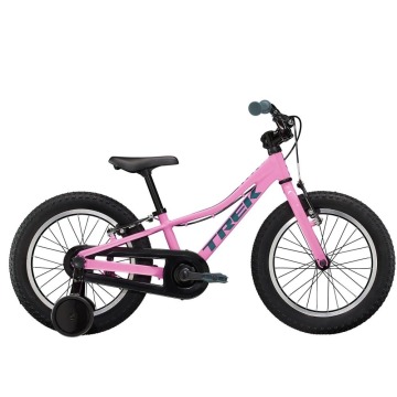 Trek Precaliber 16 z wolnobiegiem 2025 Pink Frosting