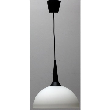 Alfa Arena 60719 lampa wisząca zwis 1x60W E27 biała/czarna