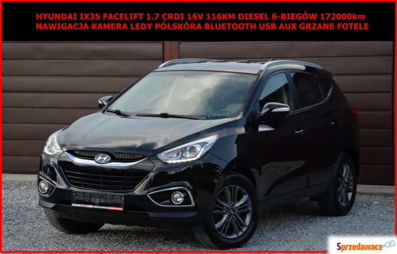 Hyundai iX35 Facelift 1.7CRDI 116KM Diesel 17... - Samochody osobowe - Zamość