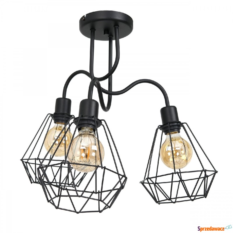 Luminex Bergen 309 plafon lampa sufitowa 3x60W... - Plafony - Legnica