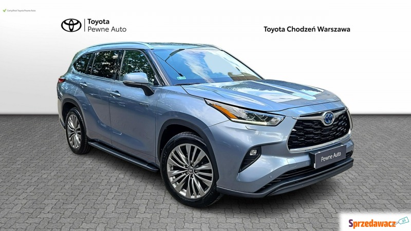 Toyota Highlander  SUV 2020,  2.5 hybryda - Na sprzedaż za 189 900 zł - Piaseczno