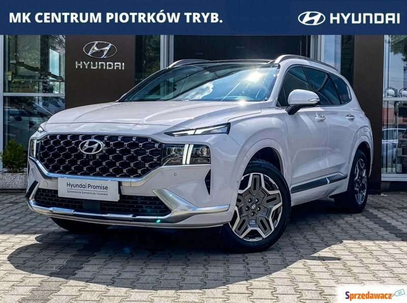 Hyundai Santa Fe - 1.6T-GDi HEV 4WD 230KM Platinum... - Samochody osobowe - Łódź