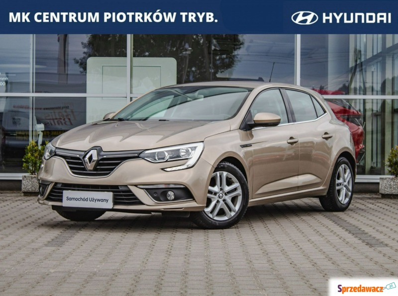 Renault Megane  Hatchback 2016,  1.2 benzyna - Na sprzedaż za 42 900 zł - Piotrków Trybunalski