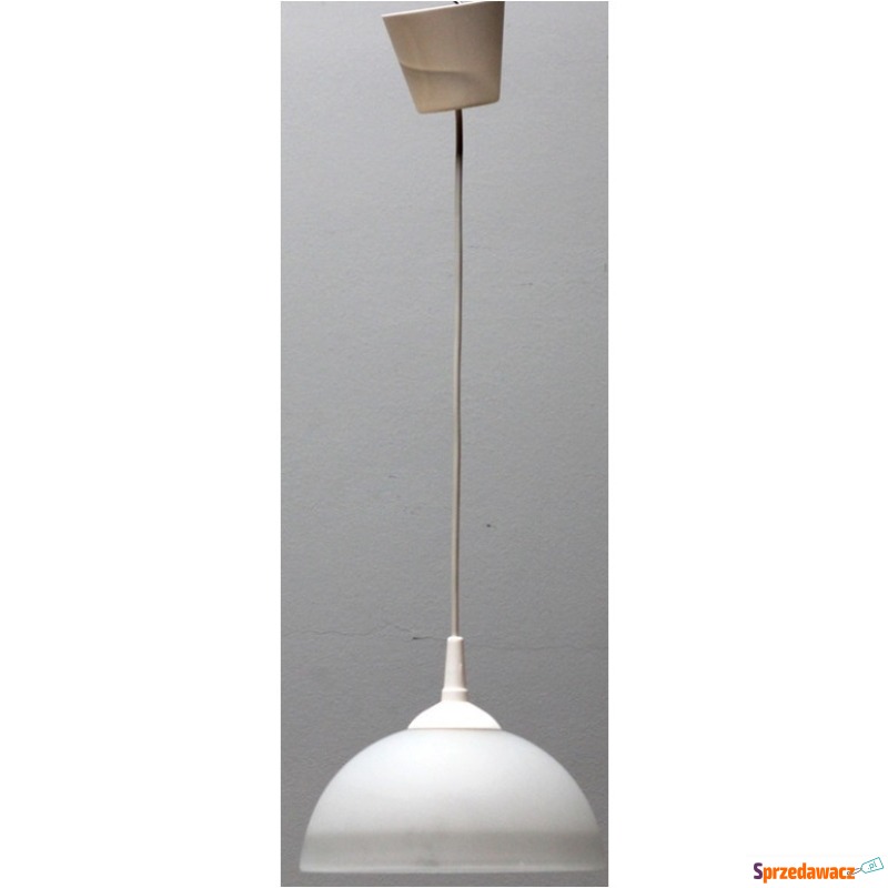 Alfa Bianco 60715 lampa wisząca zwis 1x60W E27... - Lampy wiszące, żyrandole - Łomża