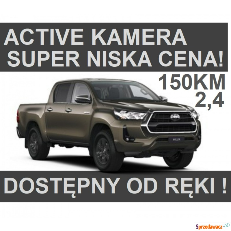 Toyota Hilux - 2,4 150KM 4x4 Active Automat... - Samochody osobowe - Szczecinek