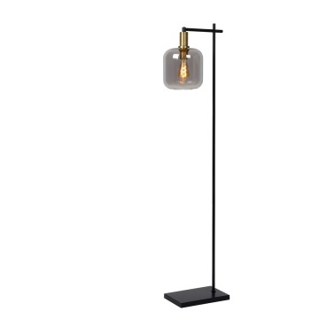 Lucide Joanet 45794/01/65 lampa stojąca podłogowa 1x40W E27 czarna/szara