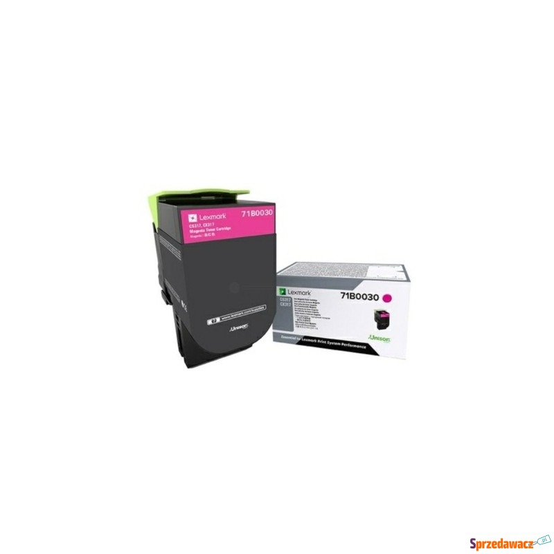 Toner Oryginalny Lexmark 75B0030 (75B20M0) (7... - Tusze, tonery - Gliwice