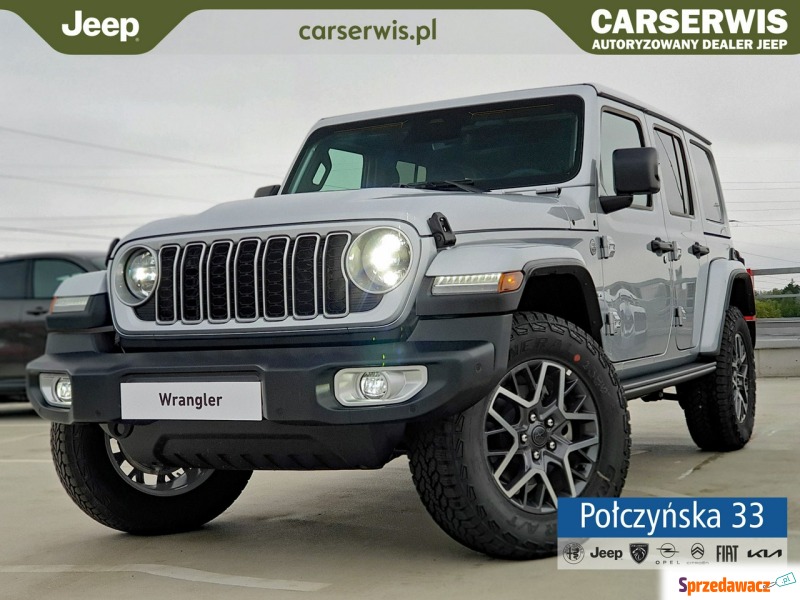 Jeep Wrangler - Sahara ICE 2.0 Turbo 272 KM ATX... - Samochody osobowe - Warszawa