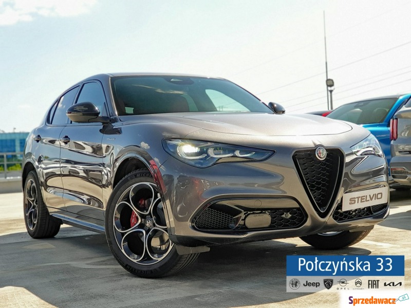 Alfa Romeo Stelvio - Veloce Q4 AT 2.0 280 KM|... - Samochody osobowe - Warszawa