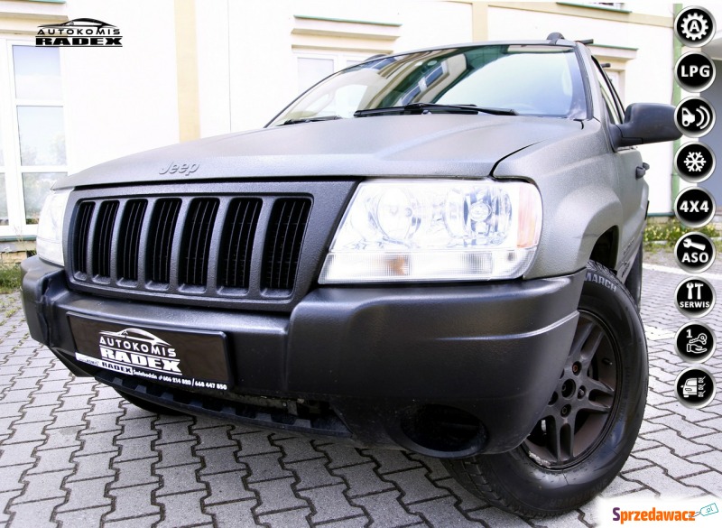 Jeep Grand Cherokee  SUV 2004,  4.0 benzyna+LPG - Na sprzedaż za 17 900 zł - Świebodzin