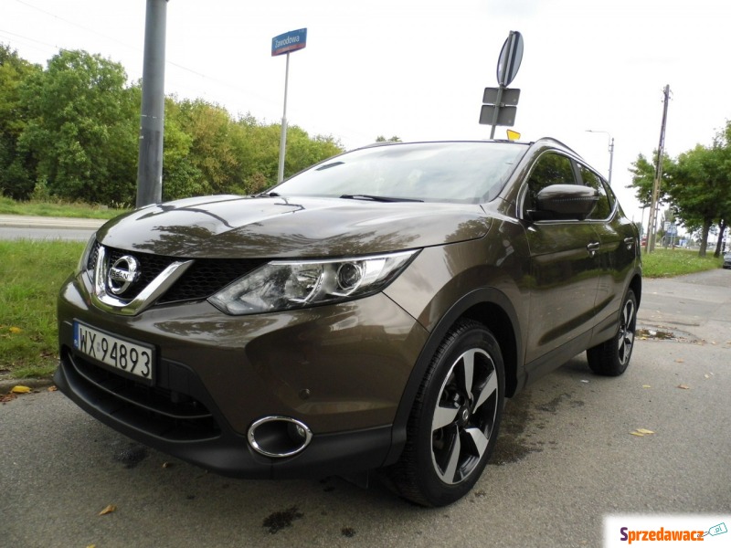 Nissan Qashqai  SUV 2017,  1.2 benzyna - Na sprzedaż za 64 900 zł - Łódź