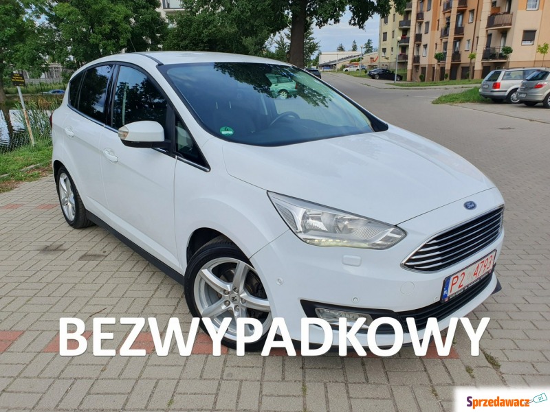 Ford C-Max - 1.5 TDCI 120KM Bezwypadkowy Zadbany... - Samochody osobowe - Zielona Łąka