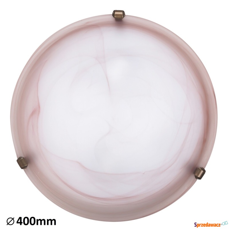 Rabalux Alabastro 3353 plafon lampa sufitowa 2x60W... - Plafony - Włocławek