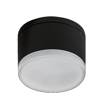 Azzardo Apulia R AZ4333 plafon lampa sufitowa 1x10W LED 3000K czarny/biały - Negocjuj cenę