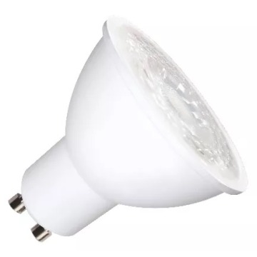 Żarówka LED 8W (50W) GU10 MR16 105° 650lm 230V 3000K ciepła SMD Lumax LL325