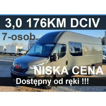 Iveco Daily 35S18 H - 16m3 L4H2 Brygada 7-os. Kamera 176KM Od ręki Niska Cena 2488zł