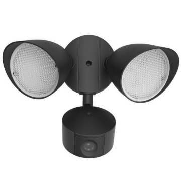 Lutec Draco 7622220012 kinkiet lampa ścienna zewnętrzna ogrodowa oprawa ścienna 1x17W LED IP44 czarn