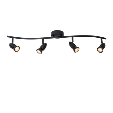 Lucide Caro 13955/04/30 plafon lampa sufitowa spot 4x5W GU10 czarna