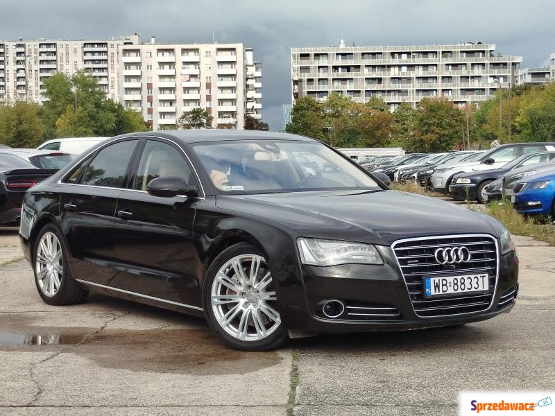 Audi A8  Sedan/Limuzyna 2013,  4.2 diesel - Na sprzedaż za 89 899 zł - Warszawa