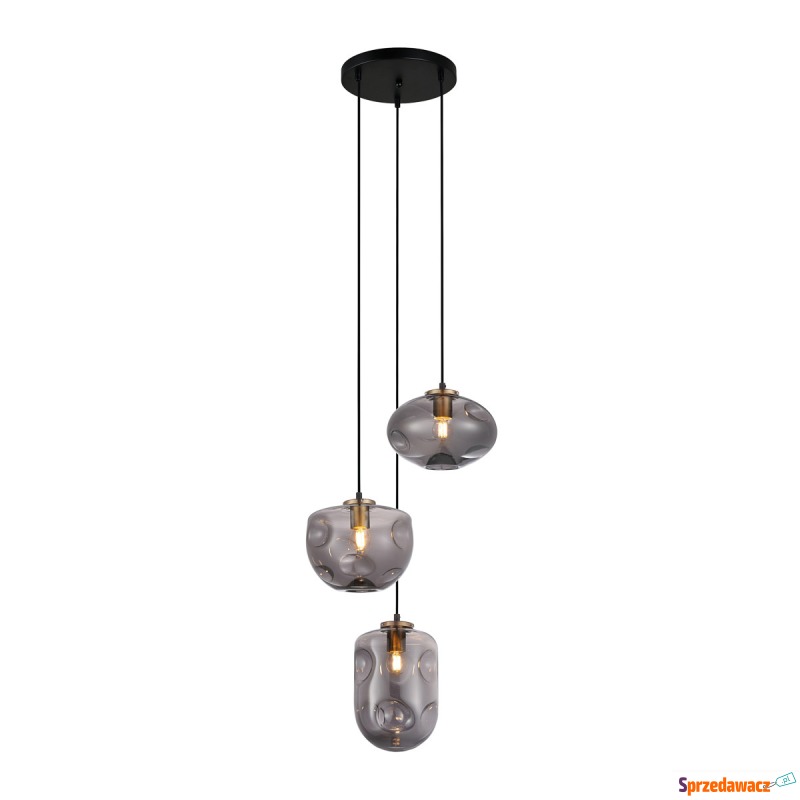 Italux Hatella PND-112038-3A-BRO+SG lampa wisząca... - Lampy wiszące, żyrandole - Tychy