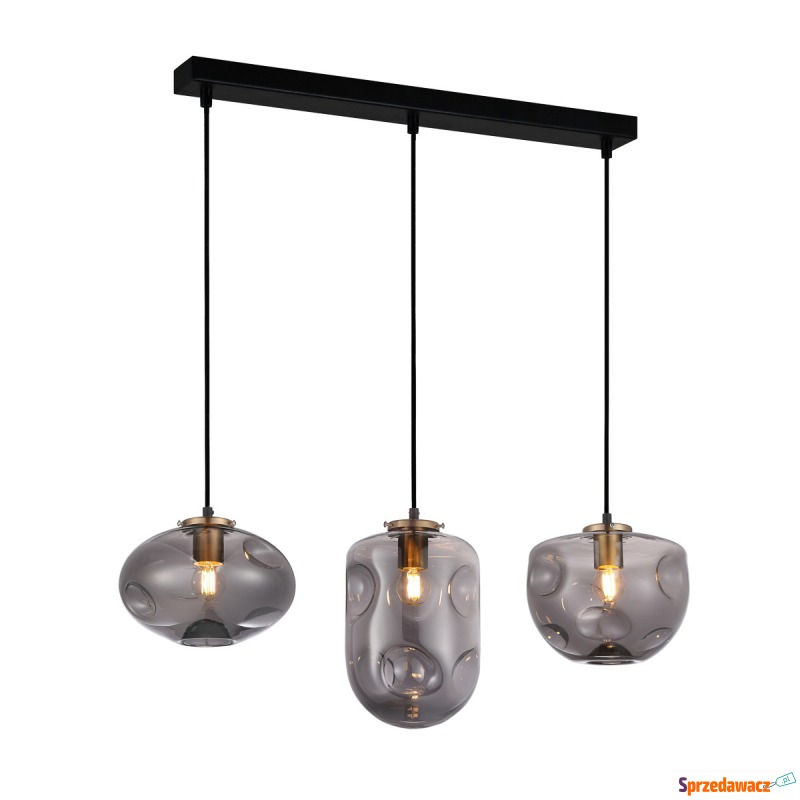 Italux Hatella PND-112038-3-BRO+SG lampa wisząca... - Lampy wiszące, żyrandole - Zamość