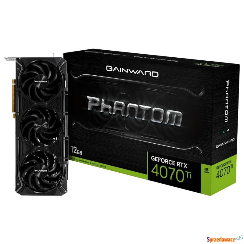 Gainward GeForce RTX 4070 Ti Phantom 12GB GDDR6X... - Karty graficzne - Zamość