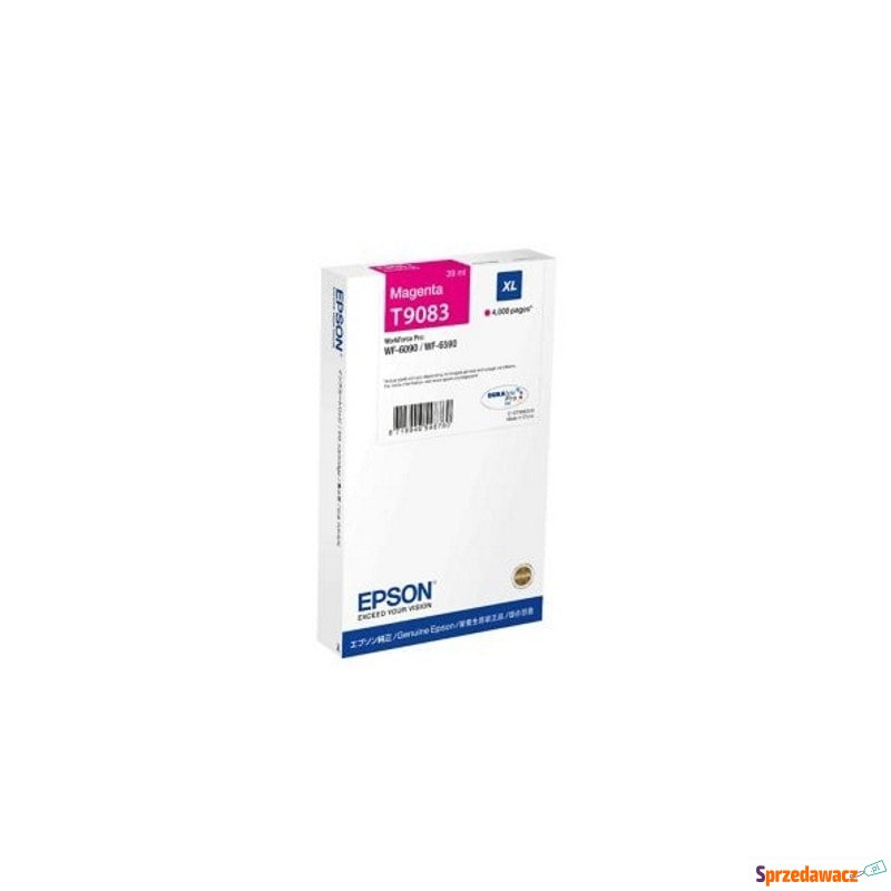 Tusz Oryginalny Epson T9083 (C13T908340) (Pur... - Tusze, tonery - Warszawa