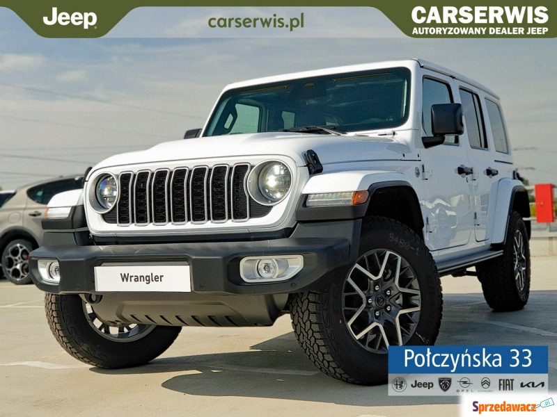 Jeep Wrangler - Sahara ICE 2.0 Turbo 272 KM ATX... - Samochody osobowe - Warszawa